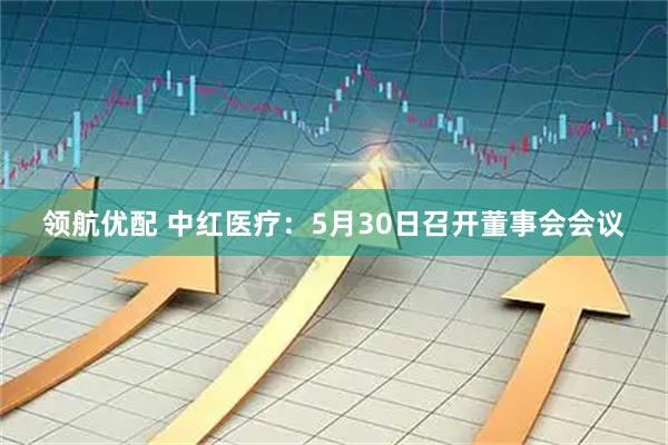 领航优配 中红医疗：5月30日召开董事会会议