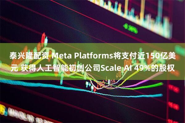 泰兴隆配资 Meta Platforms将支付近150亿美元 获得人工智能初创公司Scale AI 49%的股权