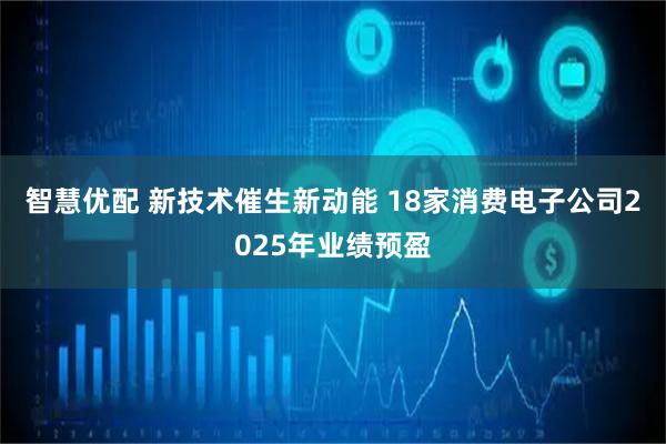 智慧优配 新技术催生新动能 18家消费电子公司2025年业绩预盈