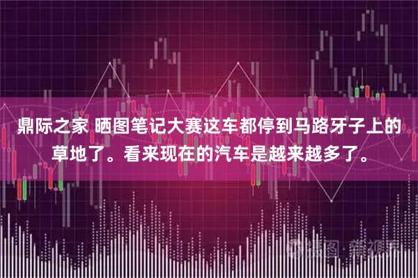 鼎际之家 晒图笔记大赛这车都停到马路牙子上的草地了。看来现在的汽车是越来越多了。